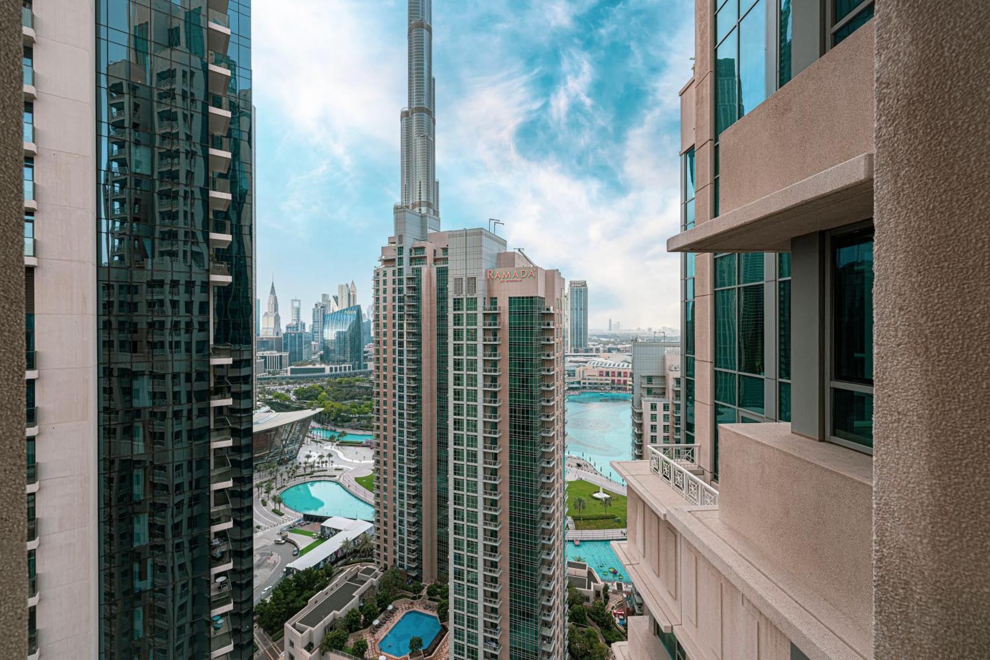 Apartament First Class 3Br Burj Khalifa & Fountain View Dubaj Zewnętrze zdjęcie