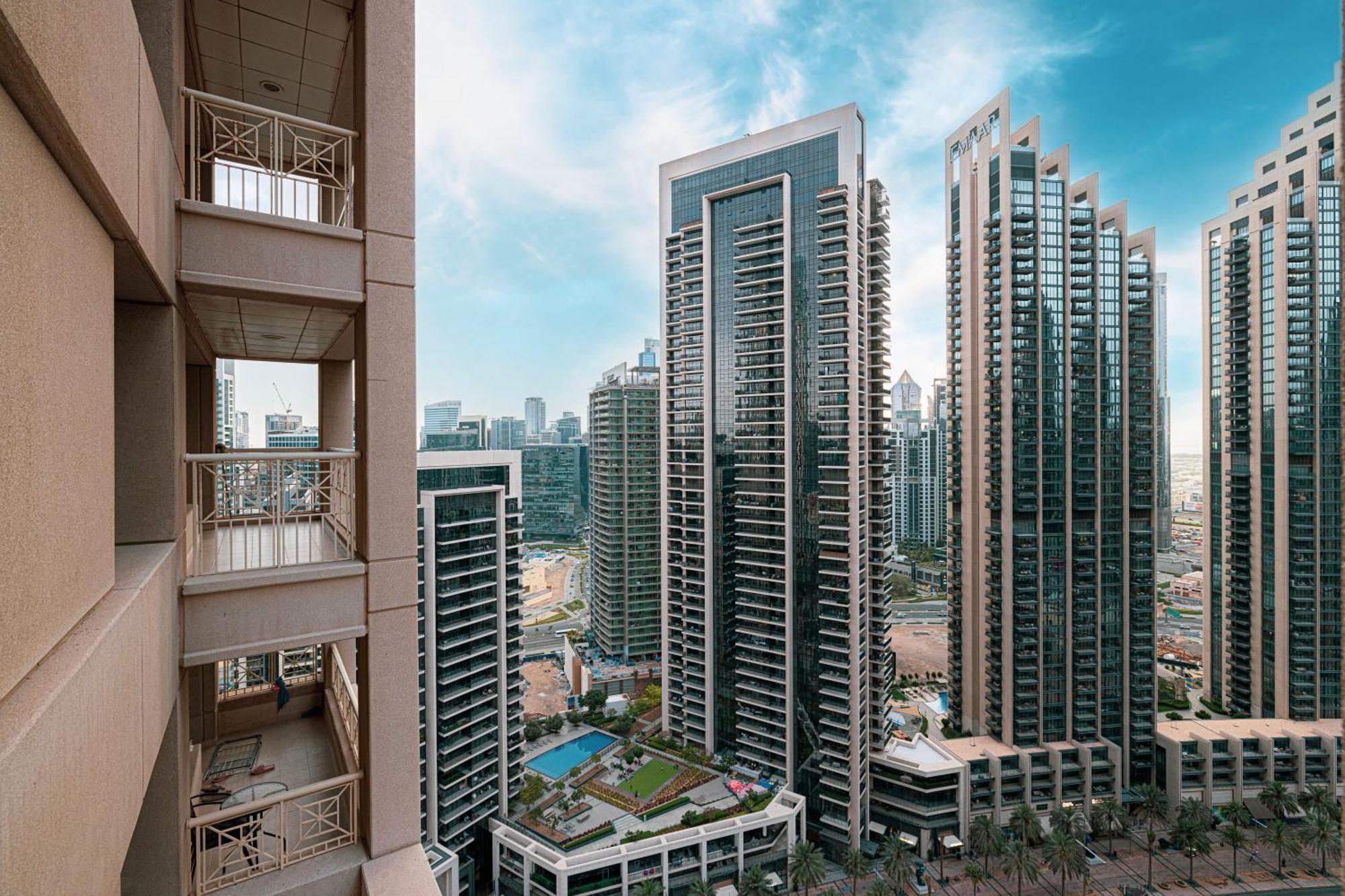 Apartament First Class 3Br Burj Khalifa & Fountain View Dubaj Zewnętrze zdjęcie