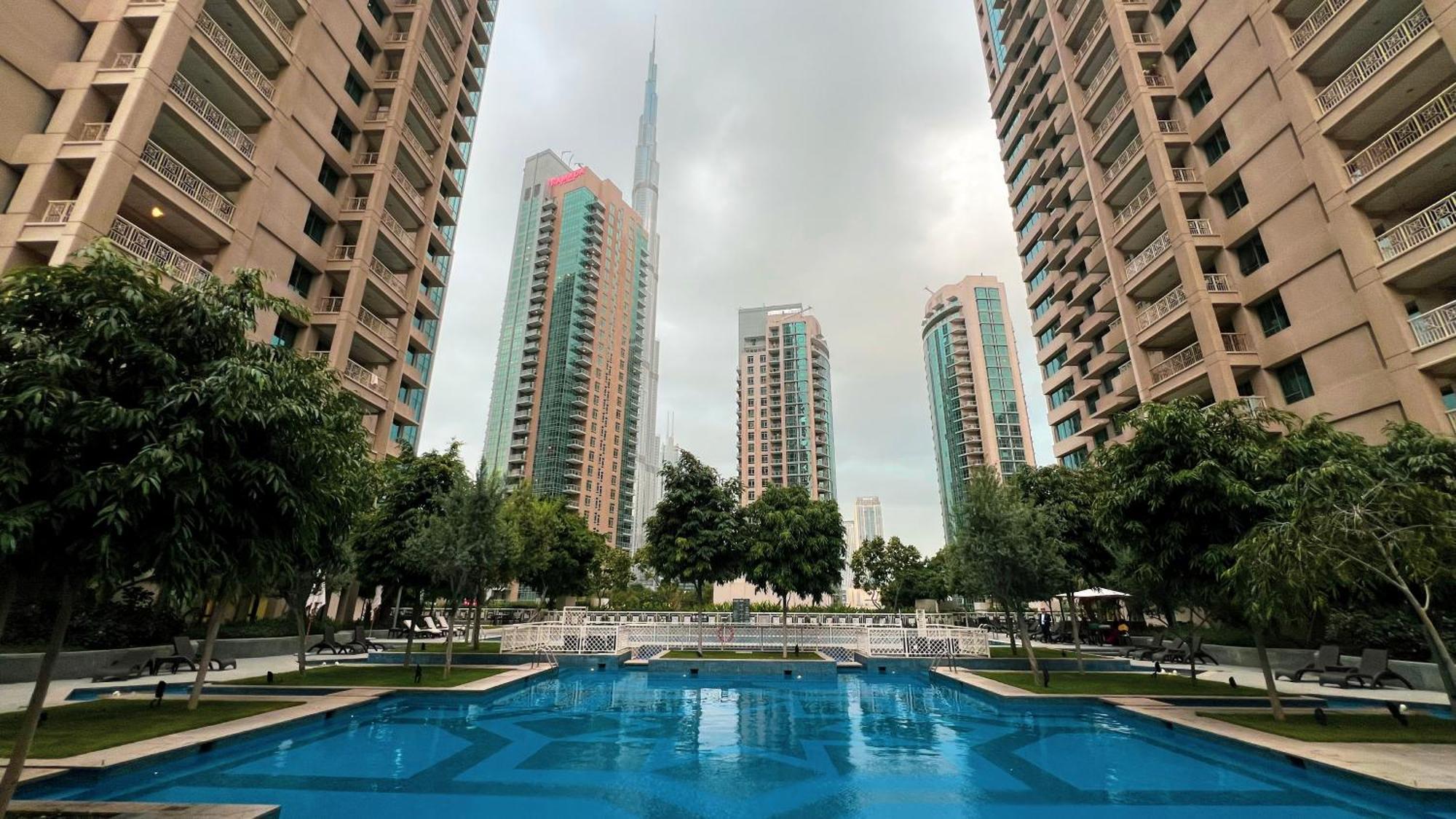 Apartament First Class 3Br Burj Khalifa & Fountain View Dubaj Zewnętrze zdjęcie