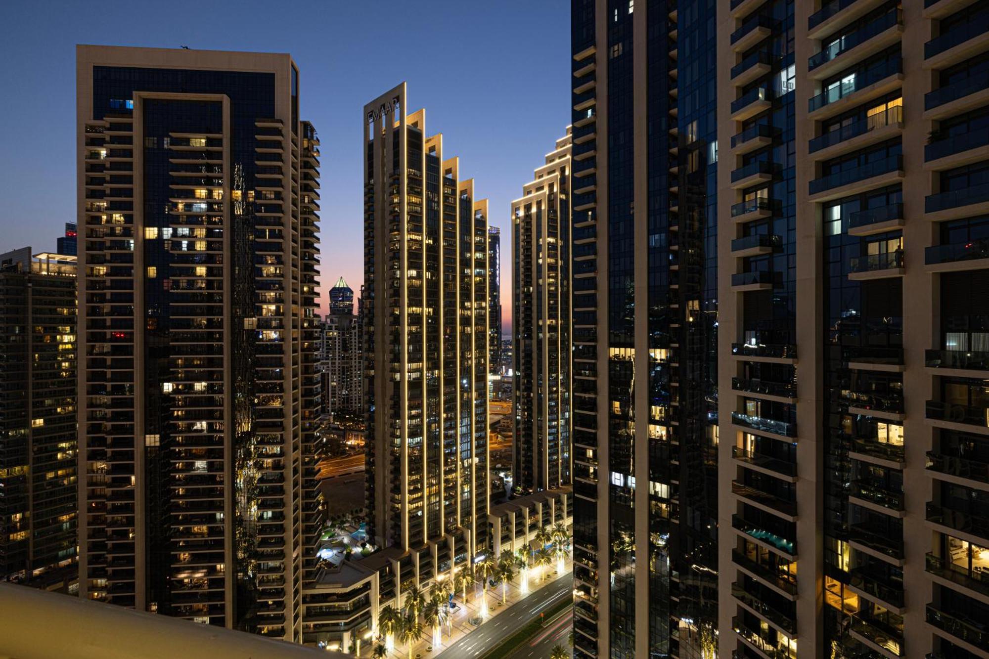 Apartament First Class 3Br Burj Khalifa & Fountain View Dubaj Zewnętrze zdjęcie