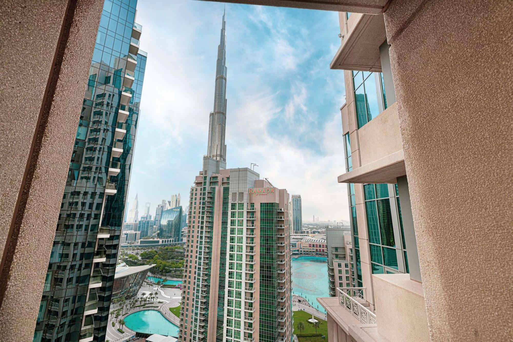 Apartament First Class 3Br Burj Khalifa & Fountain View Dubaj Zewnętrze zdjęcie