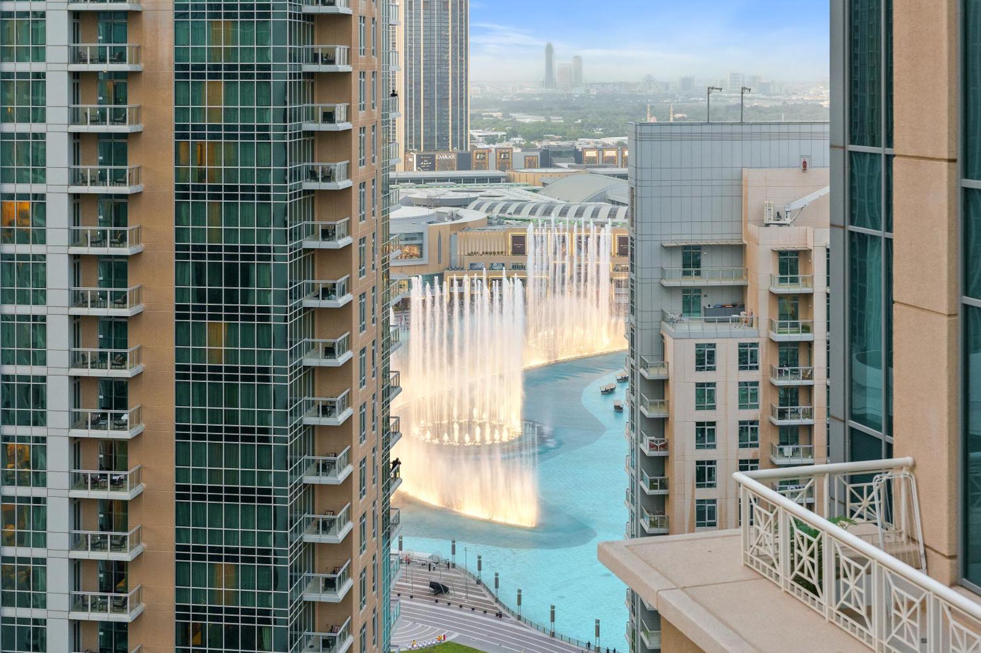 Apartament First Class 3Br Burj Khalifa & Fountain View Dubaj Zewnętrze zdjęcie