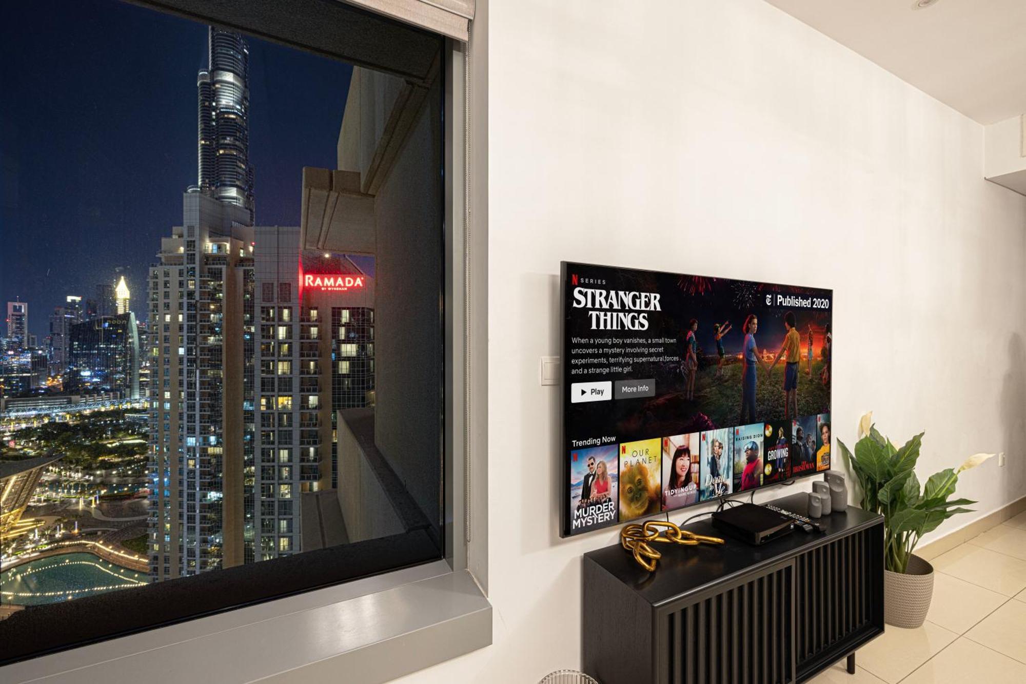 Apartament First Class 3Br Burj Khalifa & Fountain View Dubaj Zewnętrze zdjęcie